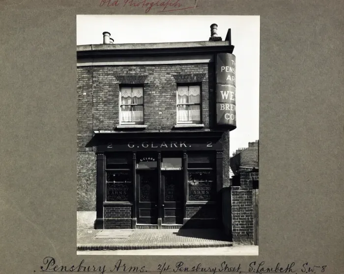 Framed Print : Photograph of Pensbury Arms, Wandsworth (New), London Framed Print : Photograph of Pensbury Arms, Wandsworth (New), London