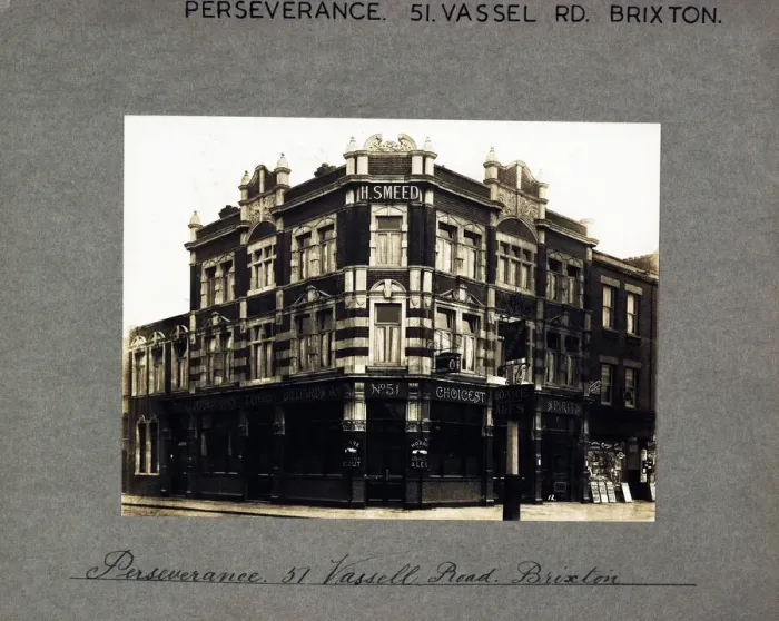 Framed Print : Photograph of Perseverance PH, Brixton, London Framed Print : Photograph of Perseverance PH, Brixton, London