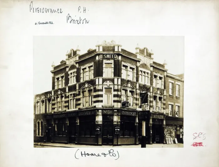 Framed Print : Photograph of Perseverance PH, Brixton, London Framed Print : Photograph of Perseverance PH, Brixton, London