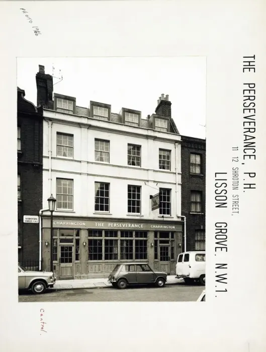 Framed Print : Photograph of Perseverance PH, Marylebone, London Framed Print : Photograph of Perseverance PH, Marylebone, London