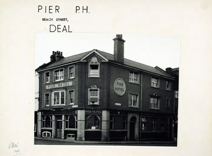 Framed Print : Photograph of Pier Hotel, Deal, Kent Framed Print : Photograph of Pier Hotel, Deal, Kent