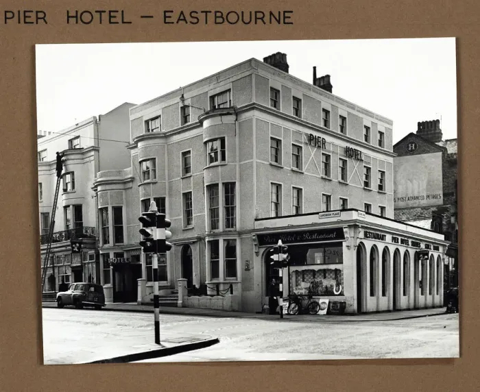 Framed Print : Photograph of Pier Hotel, Eastbourne, Sussex Framed Print : Photograph of Pier Hotel, Eastbourne, Sussex