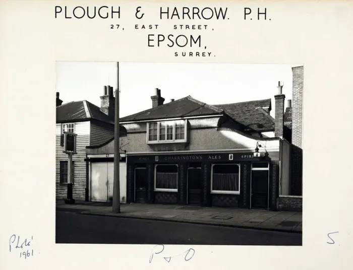 Framed Print : Photograph of Plough & Harrow PH, Epsom, Surrey Framed Print : Photograph of Plough & Harrow PH, Epsom, Surrey