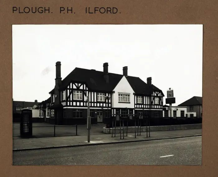 Framed Print : Photograph of Plough PH, Ilford, Essex Framed Print : Photograph of Plough PH, Ilford, Essex