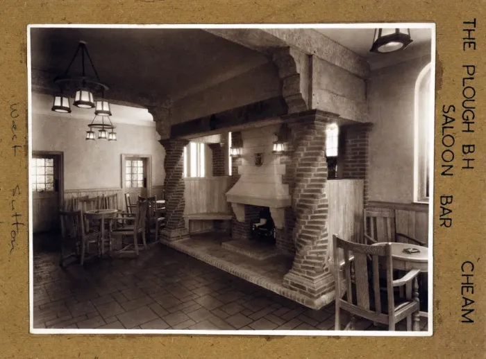 Framed Print : Photograph of Plough PH, West Sutton, Surrey Framed Print : Photograph of Plough PH, West Sutton, Surrey