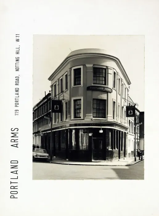 Framed Print : Photograph of Portland Arms, Notting Hill, London Framed Print : Photograph of Portland Arms, Notting Hill, London