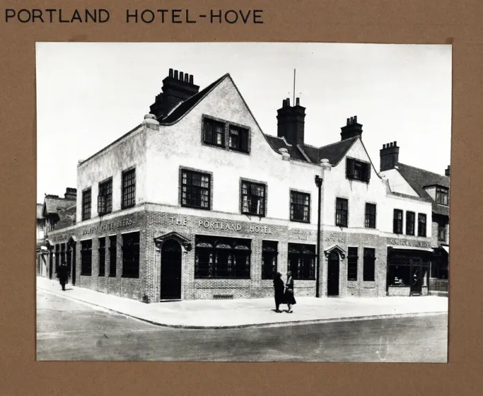 Framed Print : Photograph of Portland Hotel, Hove, Sussex Framed Print : Photograph of Portland Hotel, Hove, Sussex