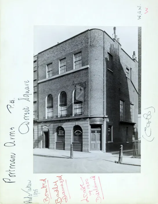 Framed Print : Photograph of Portman Arms, Marylebone, London Framed Print : Photograph of Portman Arms, Marylebone, London