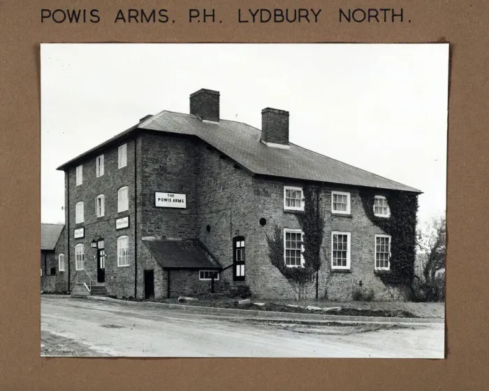 Framed Print : Photograph of Powis Arms, Lydbury North, Shropshire Framed Print : Photograph of Powis Arms, Lydbury North, Shropshire