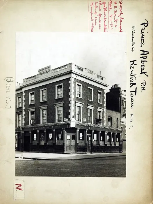Framed Print : Photograph of Prince Albert PH, Kentish Town, London Framed Print : Photograph of Prince Albert PH, Kentish Town, London