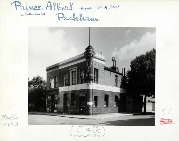 Framed Print : Photograph of Prince Albert PH, Peckham, London Framed Print : Photograph of Prince Albert PH, Peckham, London