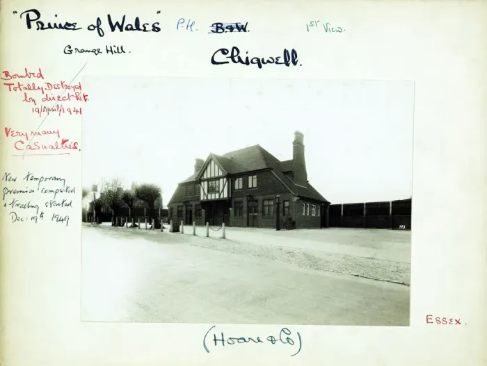 Framed Print : Photograph of Prince Of Wales PH, Chigwell (Old), Essex Framed Print : Photograph of Prince Of Wales PH, Chigwell (Old), Essex