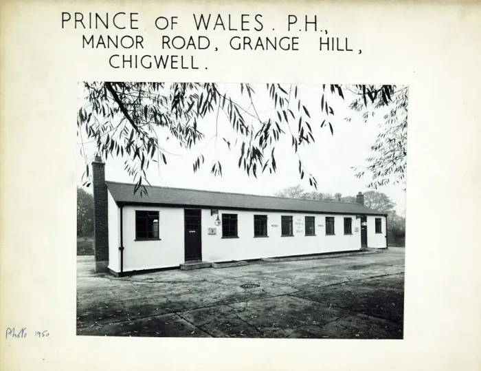 Framed Print : Photograph of Prince Of Wales PH, Chigwell (Temp), Essex Framed Print : Photograph of Prince Of Wales PH, Chigwell (Temp), Essex