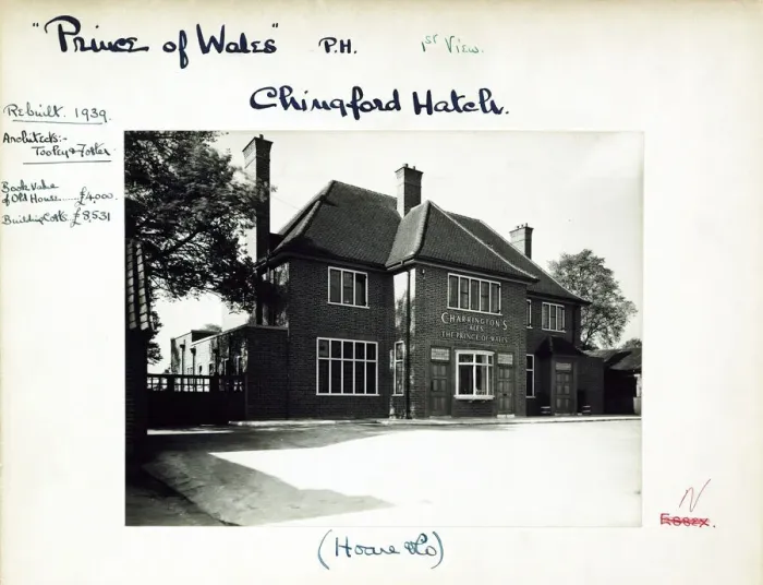 Framed Print : Photograph of Prince Of Wales PH, Chingford Hatch, London Framed Print : Photograph of Prince Of Wales PH, Chingford Hatch, London