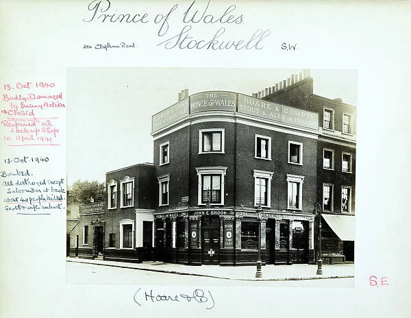 Photograph of Prince Of Wales PH, Stockwell, London