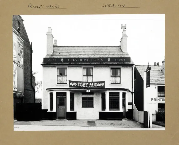Framed Print : Photograph of Prince Of Wales PH, Surbiton, Surrey Framed Print : Photograph of Prince Of Wales PH, Surbiton, Surrey