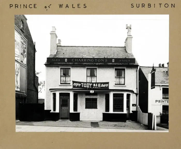 Framed Print : Photograph of Prince Of Wales PH, Surbiton, Surrey Framed Print : Photograph of Prince Of Wales PH, Surbiton, Surrey