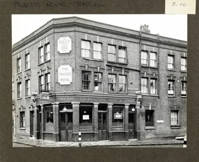 Framed Print : Photograph of Princess Royal PH, Shadwell, London Framed Print : Photograph of Princess Royal PH, Shadwell, London