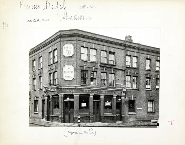 Framed Print : Photograph of Princess Royal PH, Shadwell, London Framed Print : Photograph of Princess Royal PH, Shadwell, London