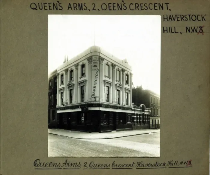 Framed Print : Photograph of Queens Arms, Haverstock, London Framed Print : Photograph of Queens Arms, Haverstock, London