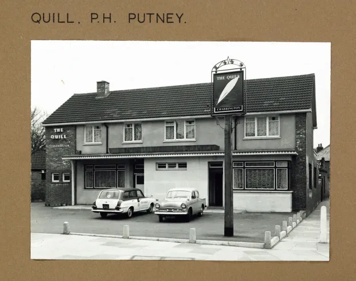 Framed Print : Photograph of Quill Tavern, Putney (New), London Framed Print : Photograph of Quill Tavern, Putney (New), London