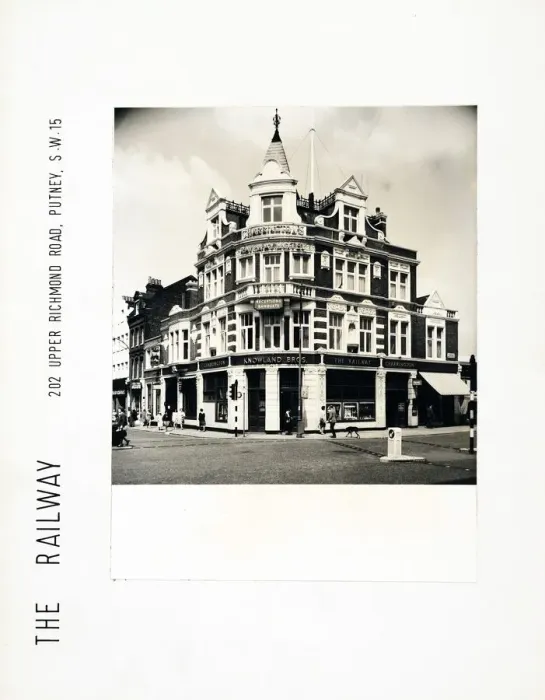 Framed Print : Photograph of Railway Hotel, Putney, London Framed Print : Photograph of Railway Hotel, Putney, London