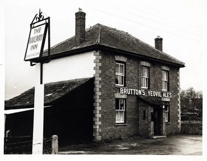 Framed Print : Photograph of Railway Inn, Stoke St. Gregory, Somerset Framed Print : Photograph of Railway Inn, Stoke St. Gregory, Somerset