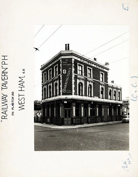 Photograph of Railway Tavern, West Ham, London