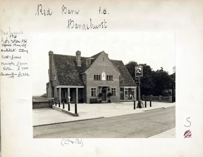 Framed Print : Photograph of Red Barn PH, Barnehurst, Greater London Framed Print : Photograph of Red Barn PH, Barnehurst, Greater London