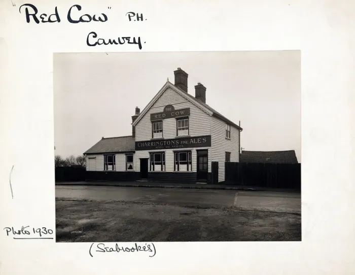 Framed Print : Photograph of Red Cow PH, Canvey, Essex Framed Print : Photograph of Red Cow PH, Canvey, Essex