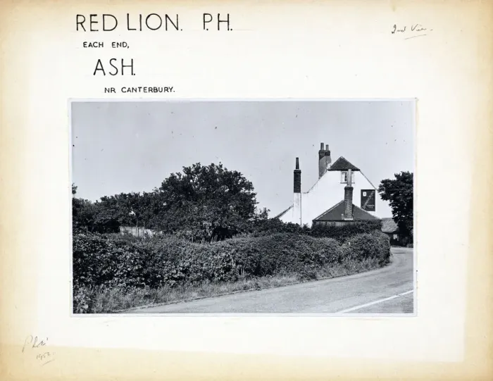 Framed Print : Photograph of Red Lion PH, Ash, Kent Framed Print : Photograph of Red Lion PH, Ash, Kent