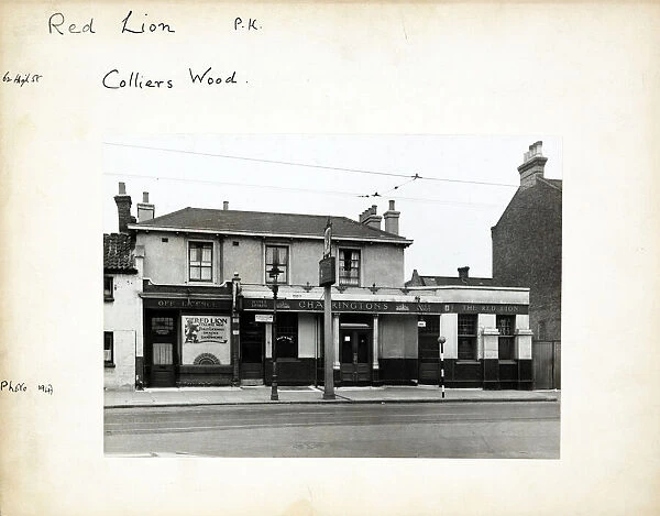 Photograph of Red Lion PH, Colliers Wood, London