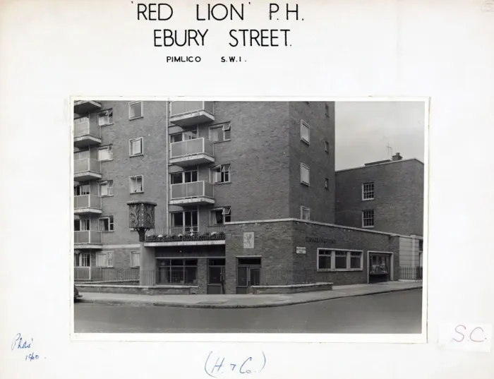 Framed Print : Photograph of Red Lion PH, Pimlico (New), London Framed Print : Photograph of Red Lion PH, Pimlico (New), London
