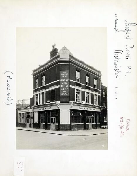Photograph of Regent Arms, Westminster, London