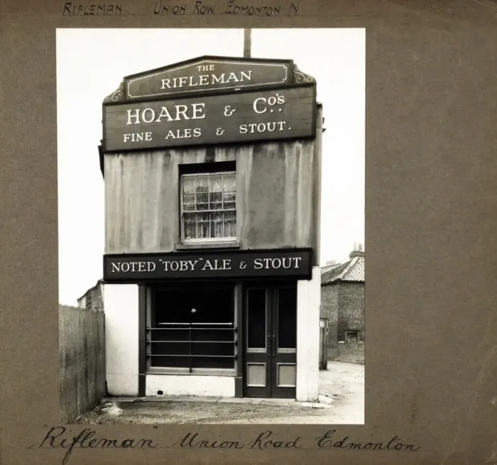 Framed Print : Photograph of Rifleman PH, Edmonton, London Framed Print : Photograph of Rifleman PH, Edmonton, London