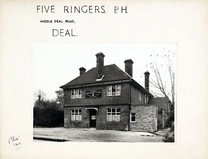 Framed Print : Photograph of Five Ringers PH, Deal, Kent Framed Print : Photograph of Five Ringers PH, Deal, Kent