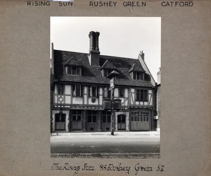 Framed Print : Photograph of Rising Sun PH, Catford, London Framed Print : Photograph of Rising Sun PH, Catford, London