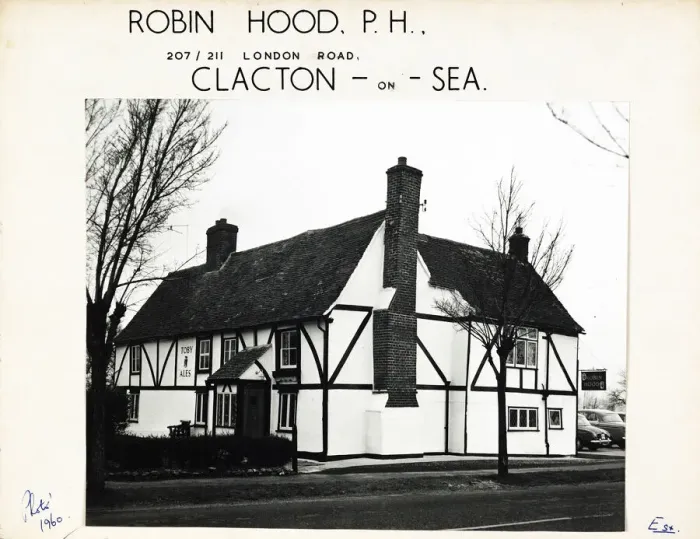 Framed Print : Photograph of Robin Hood PH, Clacton, Essex Framed Print : Photograph of Robin Hood PH, Clacton, Essex