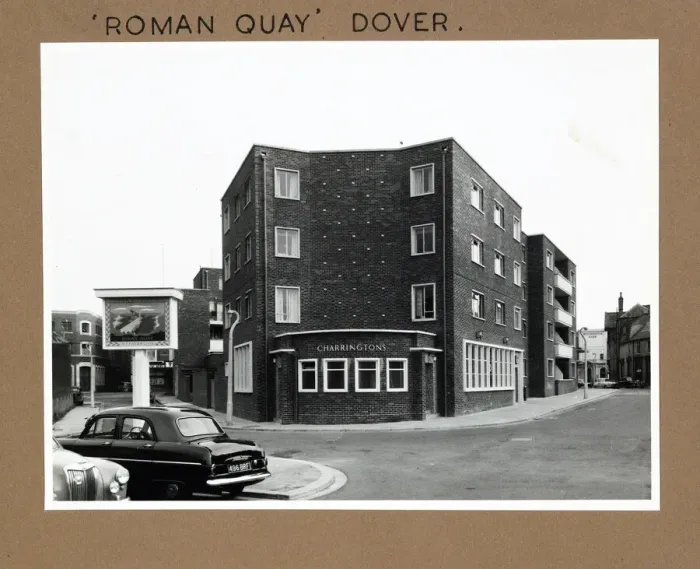 Framed Print : Photograph of Roman Quay PH, Dover, Kent Framed Print : Photograph of Roman Quay PH, Dover, Kent