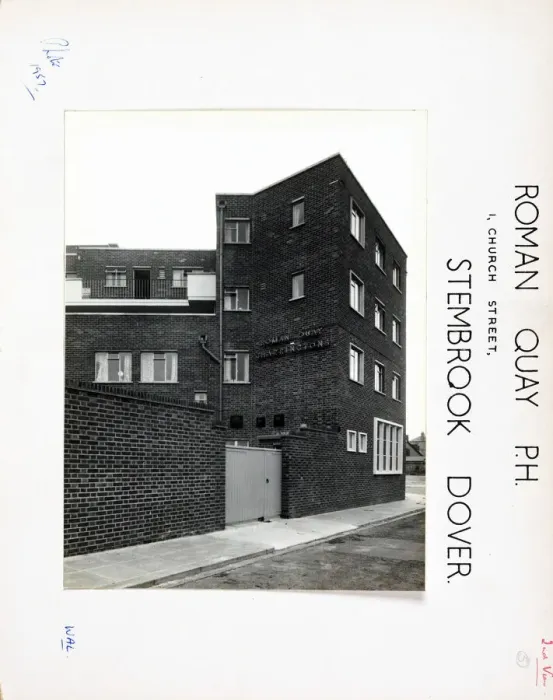 Framed Print : Photograph of Roman Quay PH, Dover, Kent Framed Print : Photograph of Roman Quay PH, Dover, Kent