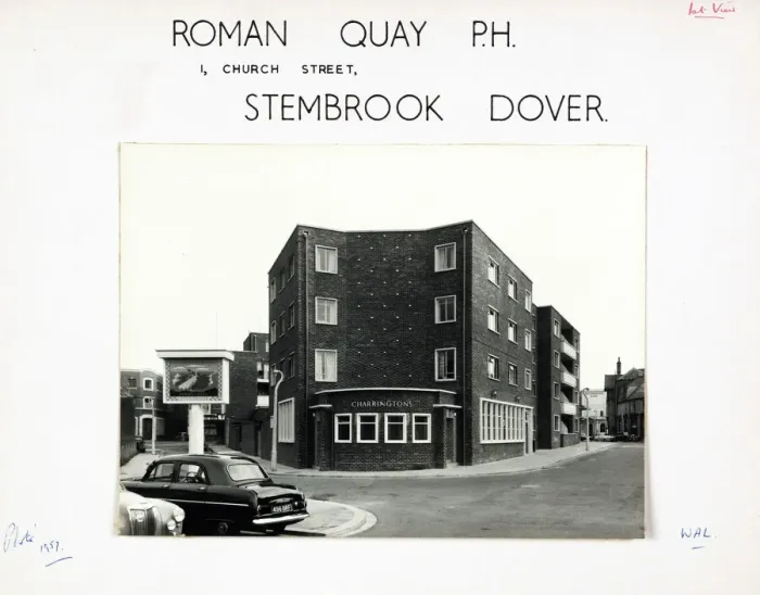 Framed Print : Photograph of Roman Quay PH, Dover, Kent Framed Print : Photograph of Roman Quay PH, Dover, Kent