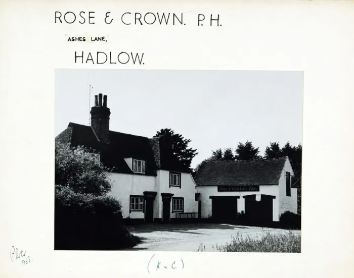 Framed Print : Photograph of Rose & Crown PH, Hadlow, Kent Framed Print : Photograph of Rose & Crown PH, Hadlow, Kent