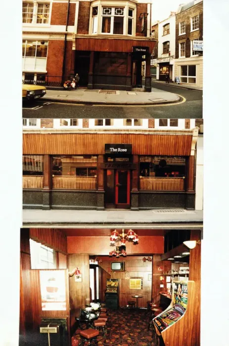 Framed Print : Photograph of Rose PH, Hatton Garden, London