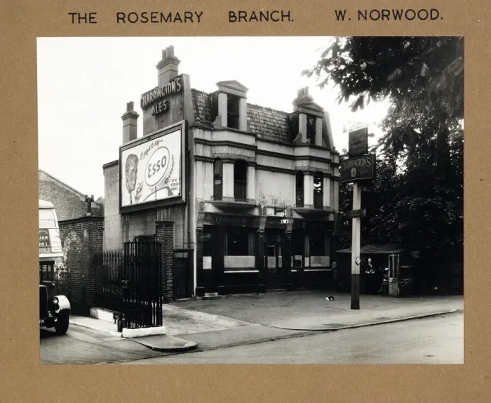 Framed Print : Photograph of Rosemary Branch PH, West Norwood, London Framed Print : Photograph of Rosemary Branch PH, West Norwood, London