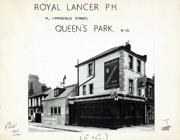 Photograph of Royal Lancer PH, Queens Park, London