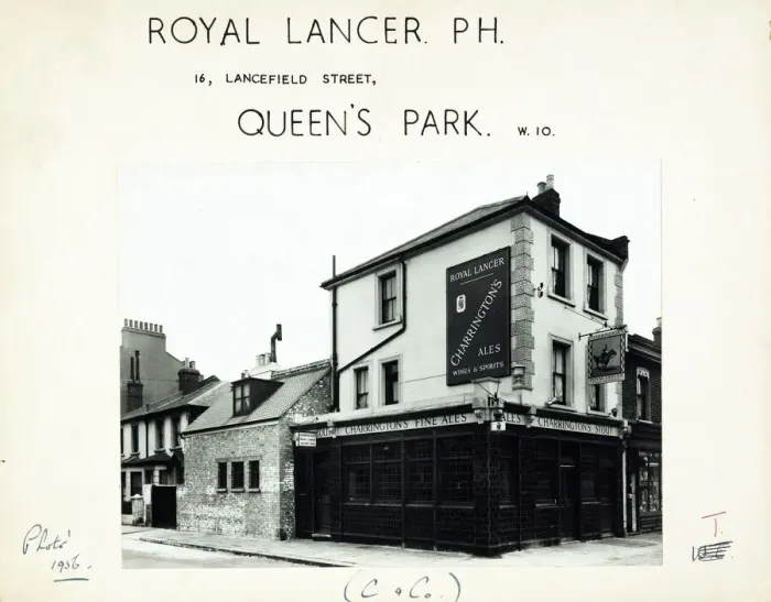 Framed Print : Photograph of Royal Lancer PH, Queens Park, London Framed Print : Photograph of Royal Lancer PH, Queens Park, London