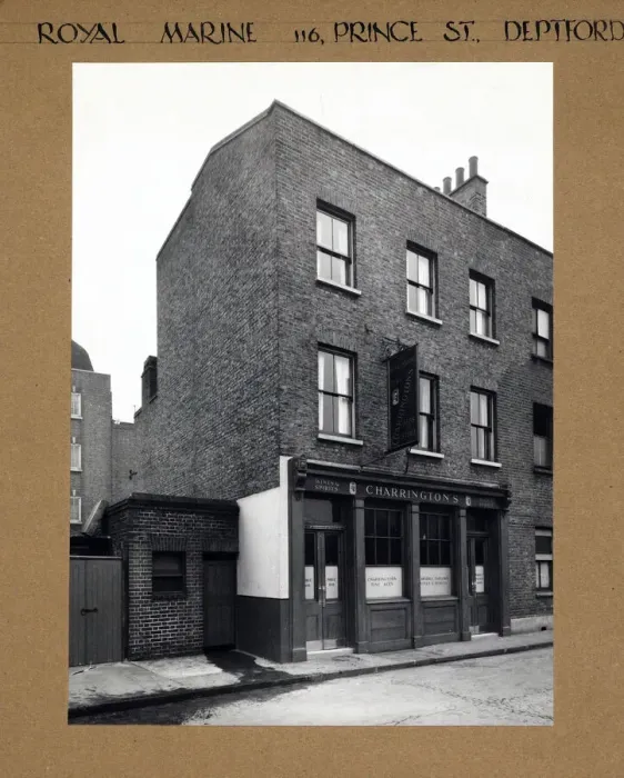 Framed Print : Photograph of Royal Marine PH, Deptford, London Framed Print : Photograph of Royal Marine PH, Deptford, London