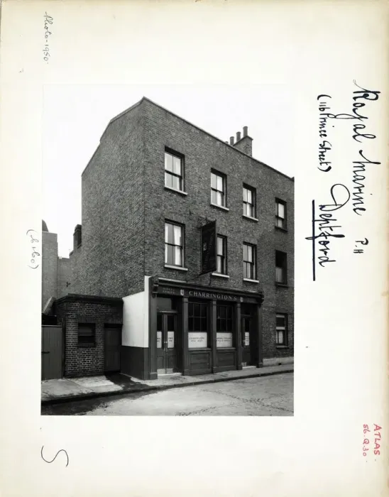 Framed Print : Photograph of Royal Marine PH, Deptford, London Framed Print : Photograph of Royal Marine PH, Deptford, London