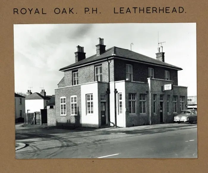 Framed Print : Photograph of Royal Oak PH, Leatherhead, Surrey Framed Print : Photograph of Royal Oak PH, Leatherhead, Surrey
