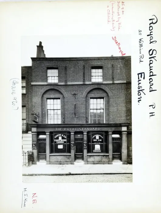 Framed Print : Photograph of Royal Standard PH, Euston, London Framed Print : Photograph of Royal Standard PH, Euston, London